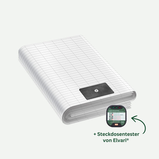 Elvari® Erdungsbezug für's Bett